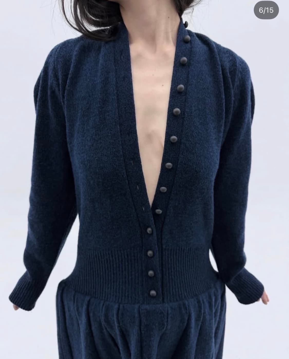 Eonts Roof Knitwear Bokashi Blue 상품이미지1