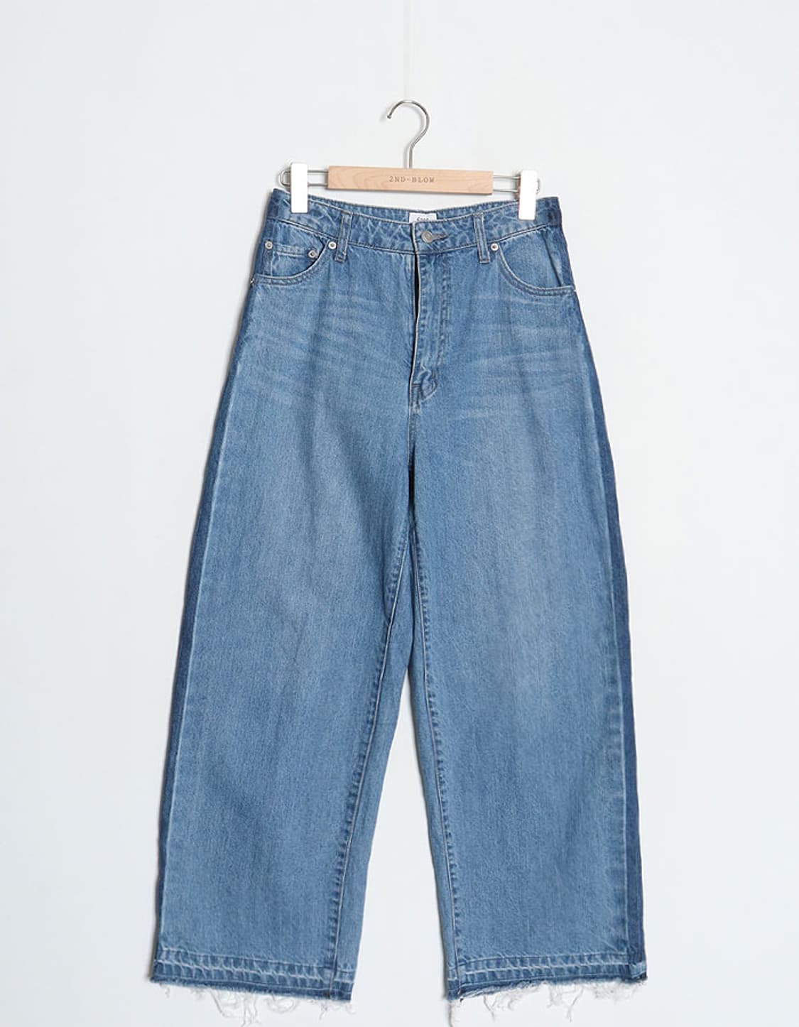 coen Cutoff Baggy Denim Pant (28) 상품이미지2