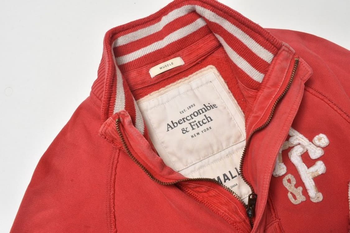 아베크롬비 코튼 반집업 맨투맨 S N1127 상품이미지4