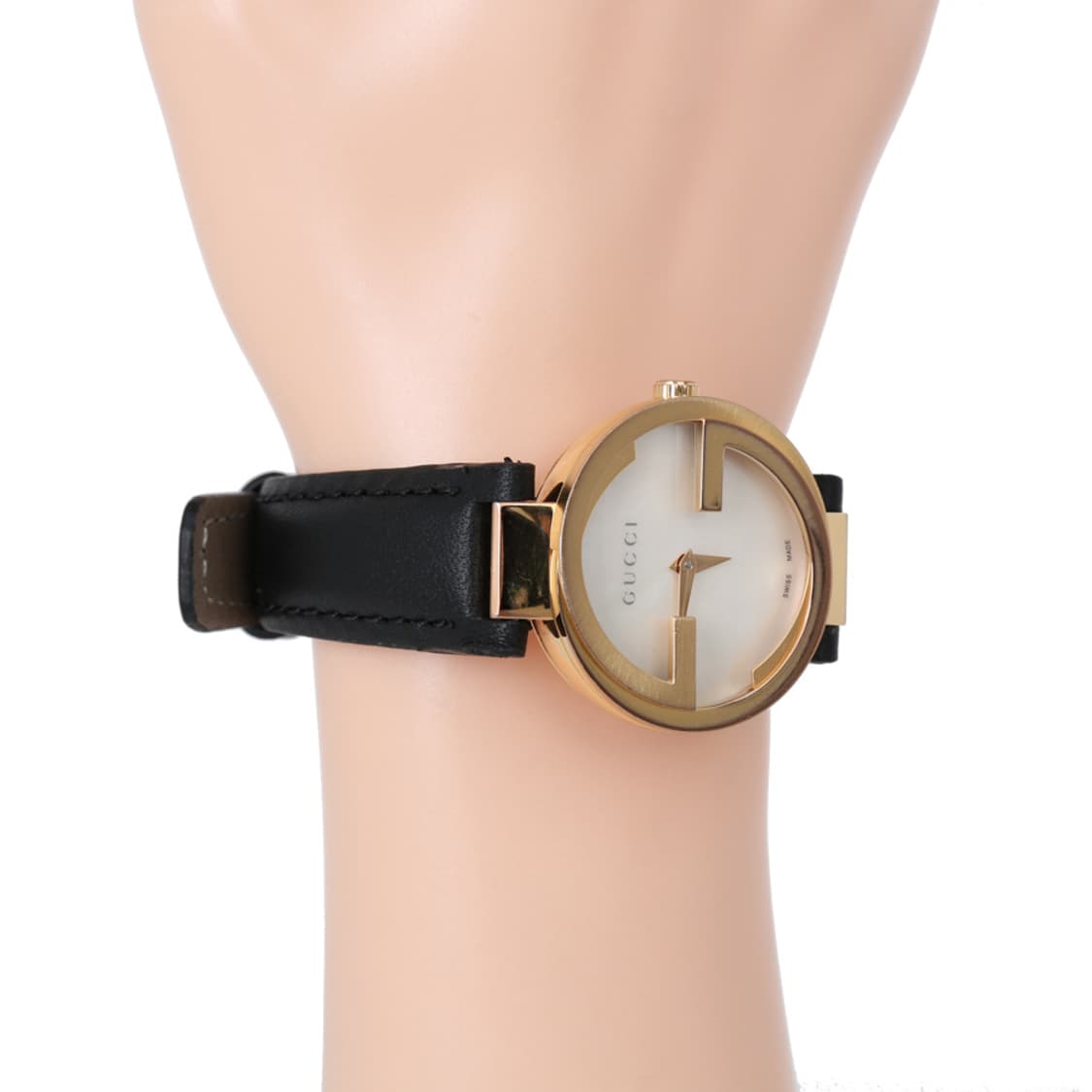 구찌 인터로킹 시계 골드 가죽 워치 미니시계 YA133515 상품이미지7