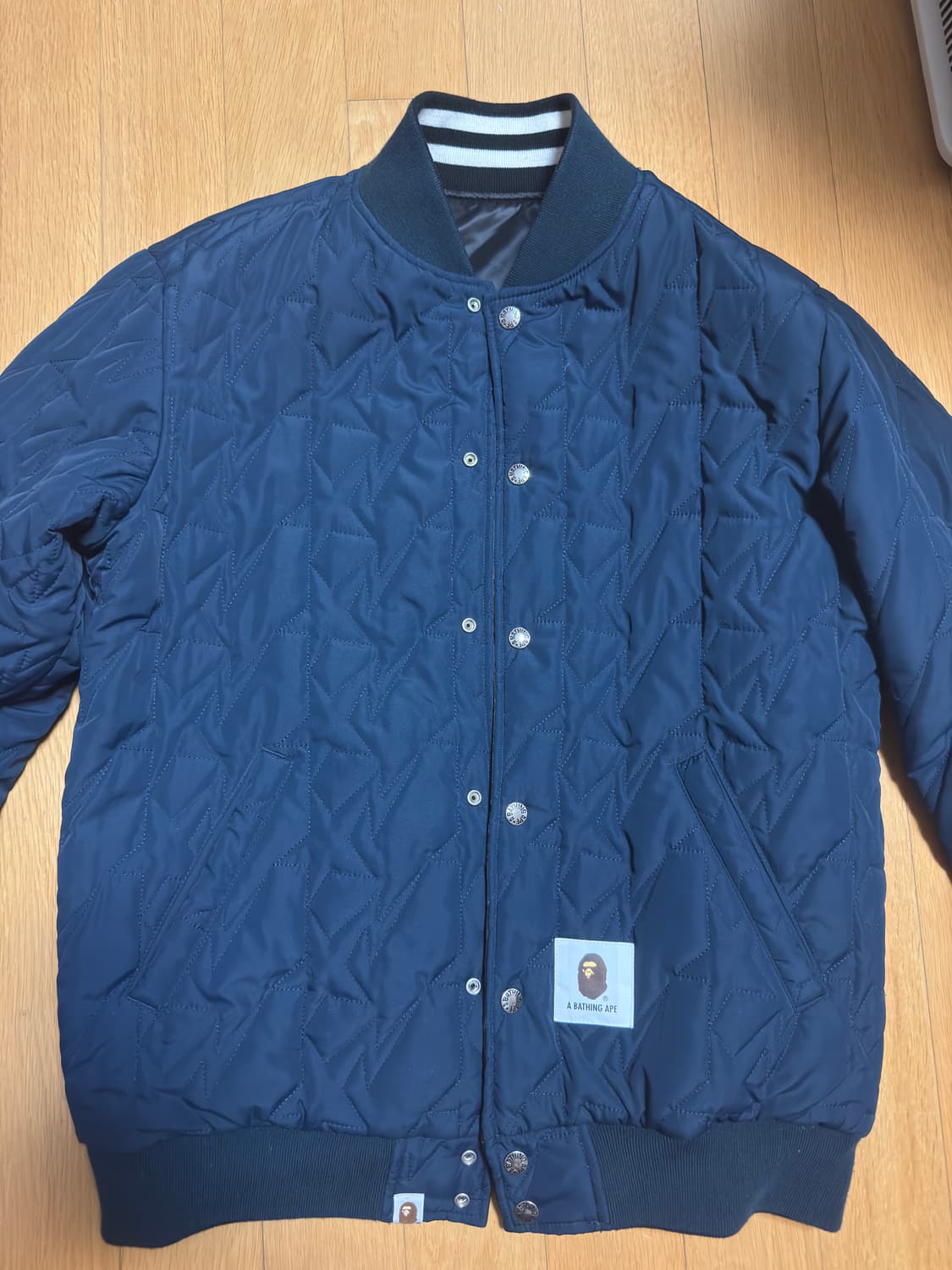 베이프 리버시블 바시티 자켓 상품이미지3