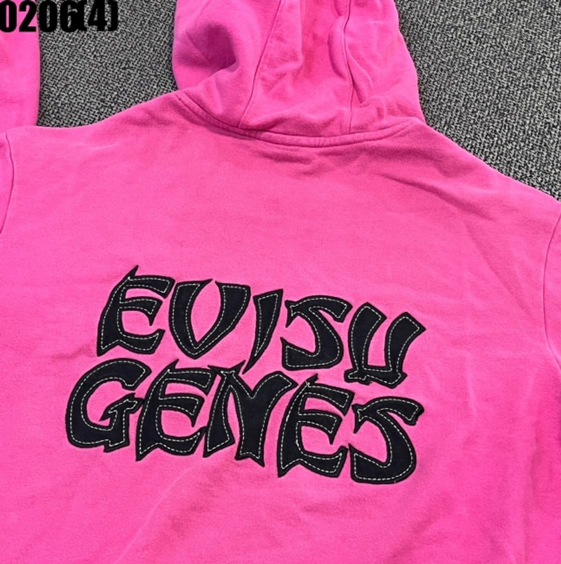 [M] 에비수 EVISU 핑크 후드티 0206(4) 상품이미지7