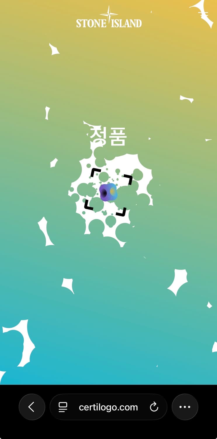 L 스톤아일랜드 슬림핏 그레이 반팔 카라티 상품이미지8