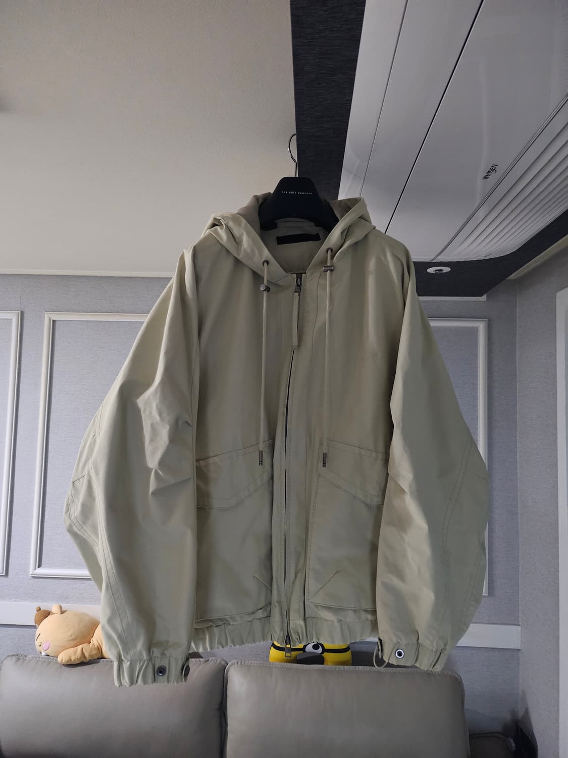 [거의 새것] 송지오옴므 시그니쳐 돌먼 점퍼 자켓 50 상품이미지1