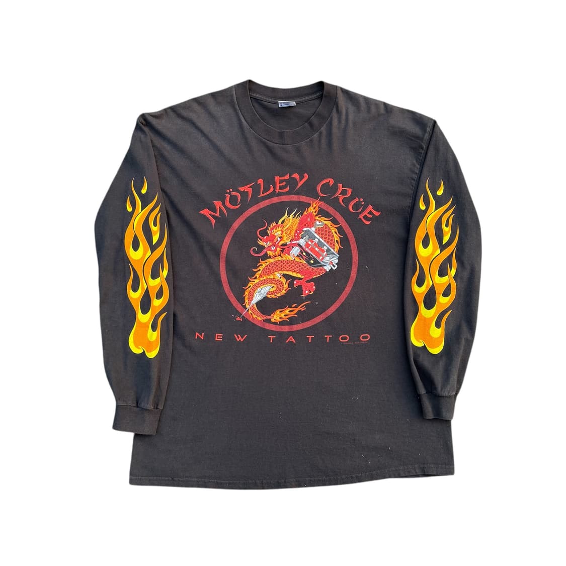 빈티지 00s MOTLEY CRUE NEW TATTOO 롱슬리브 상품이미지2