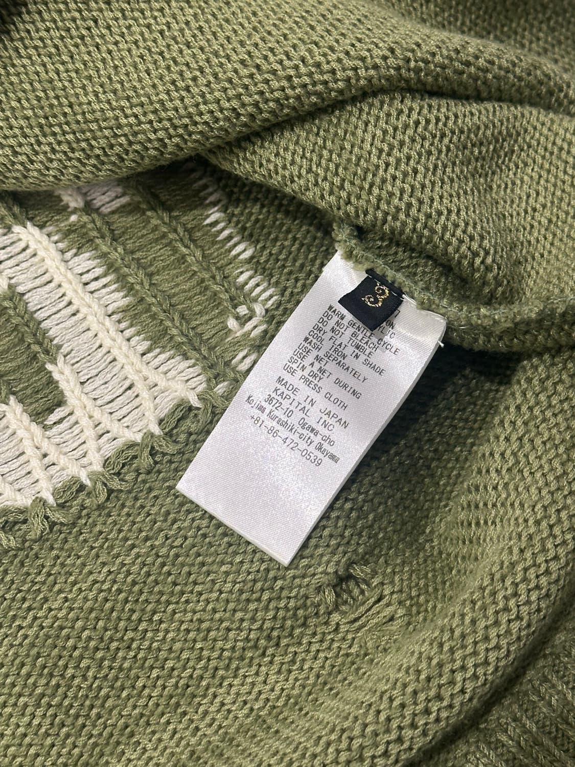 캐피탈 본 니트 맨투맨 / 3 상품이미지3