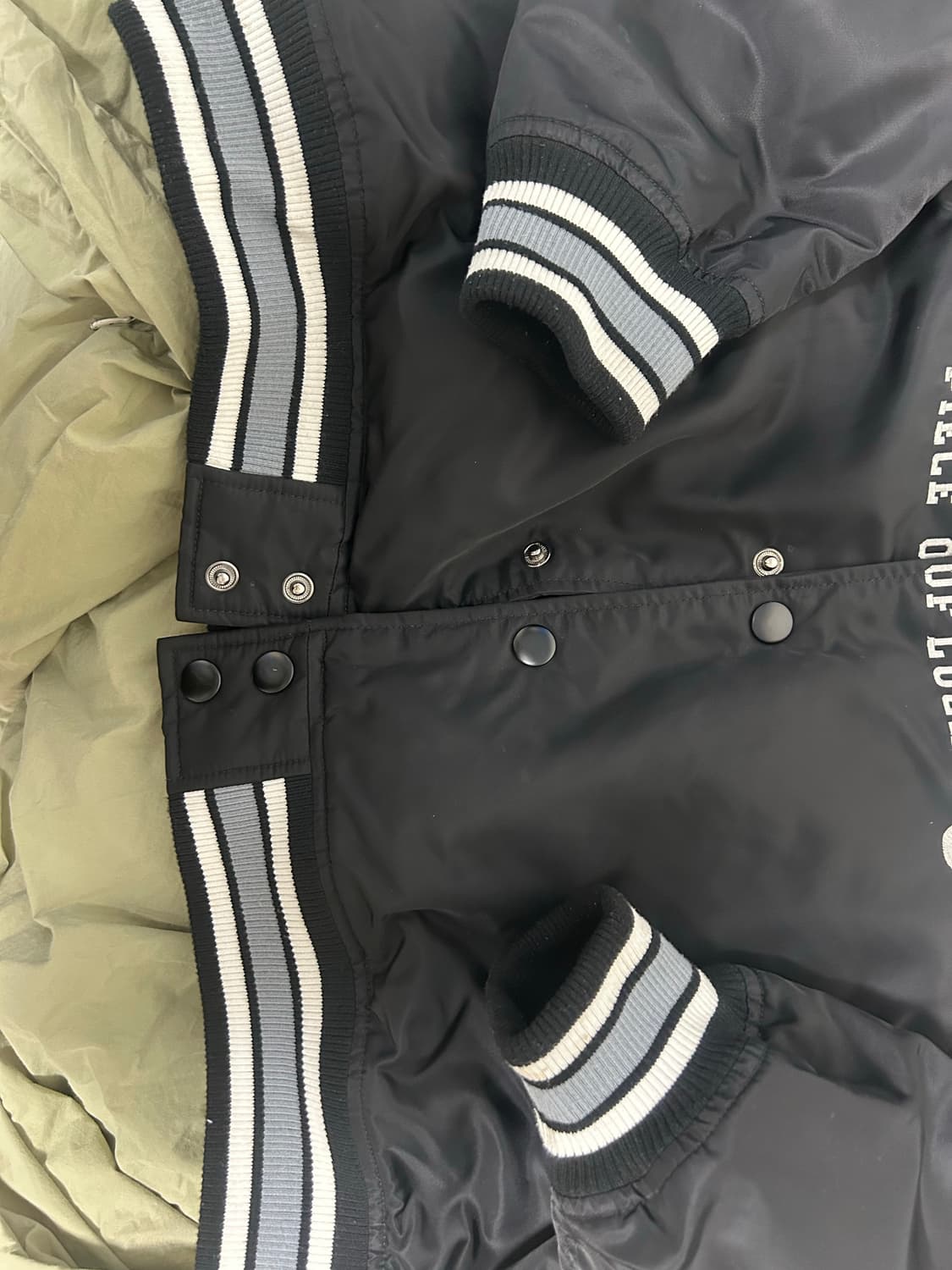 아메스월드와이드 나일론 스타디움 자켓 블랙 L 상품이미지7