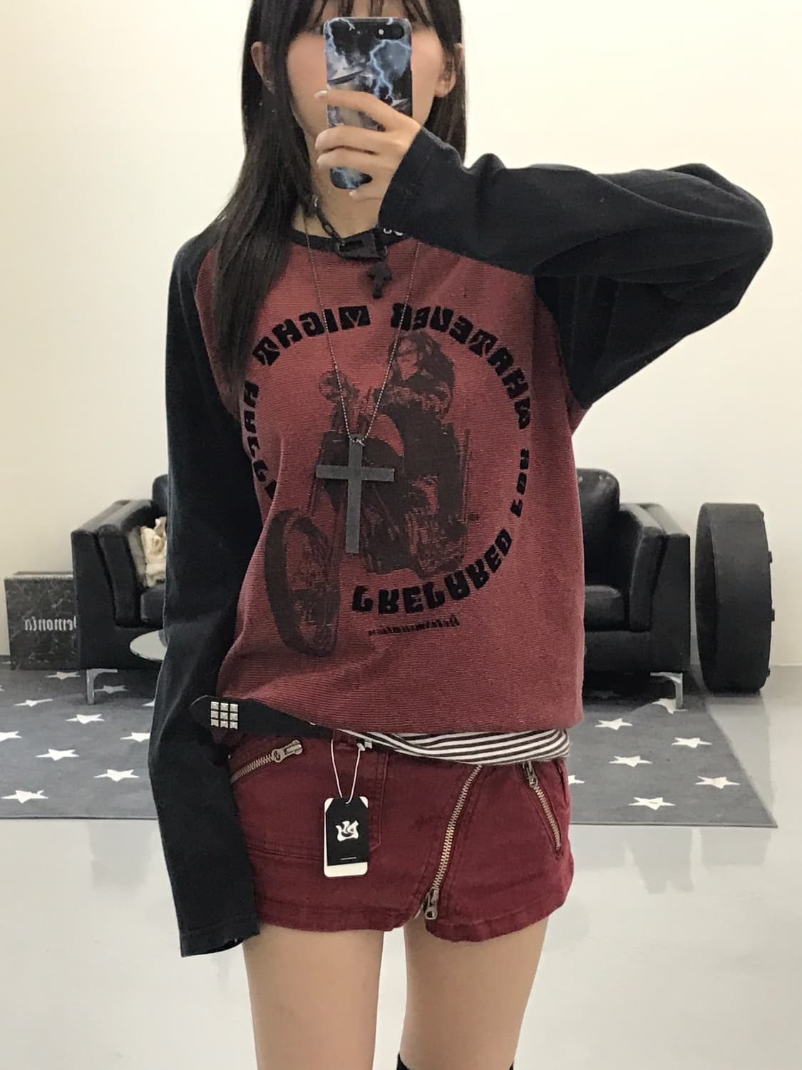 Rock Heaven Y2k Graphic Long Sleeve 상품이미지2