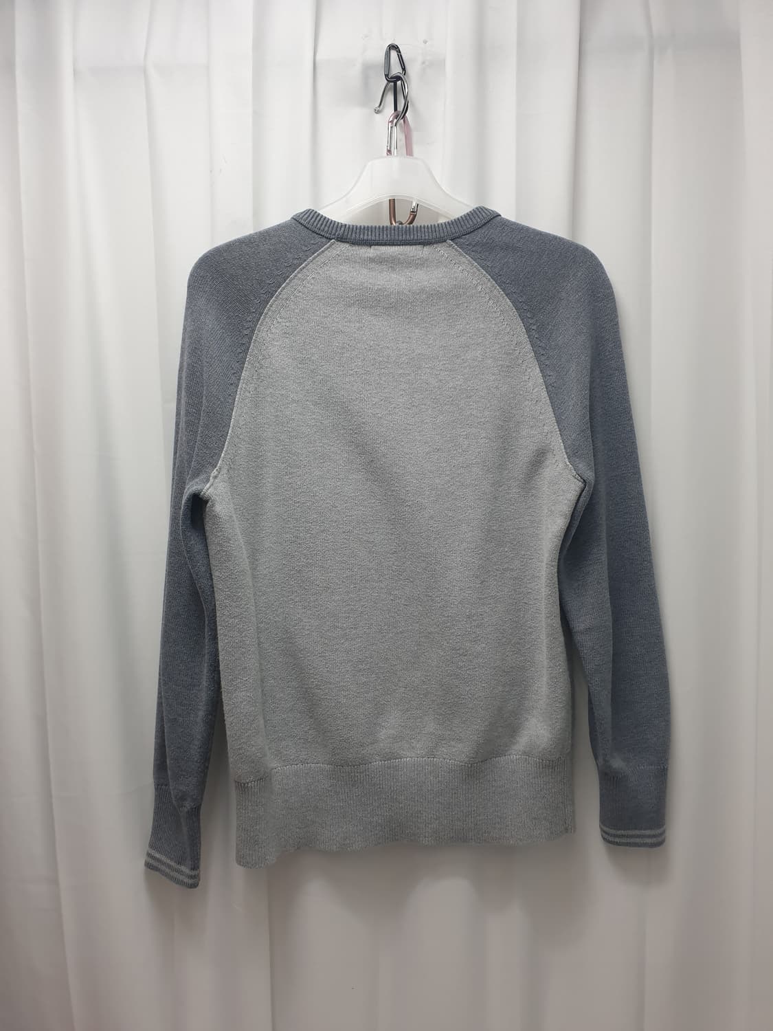 바나나리퍼블릭 그레이 배색 맨투맨 M 상품이미지4