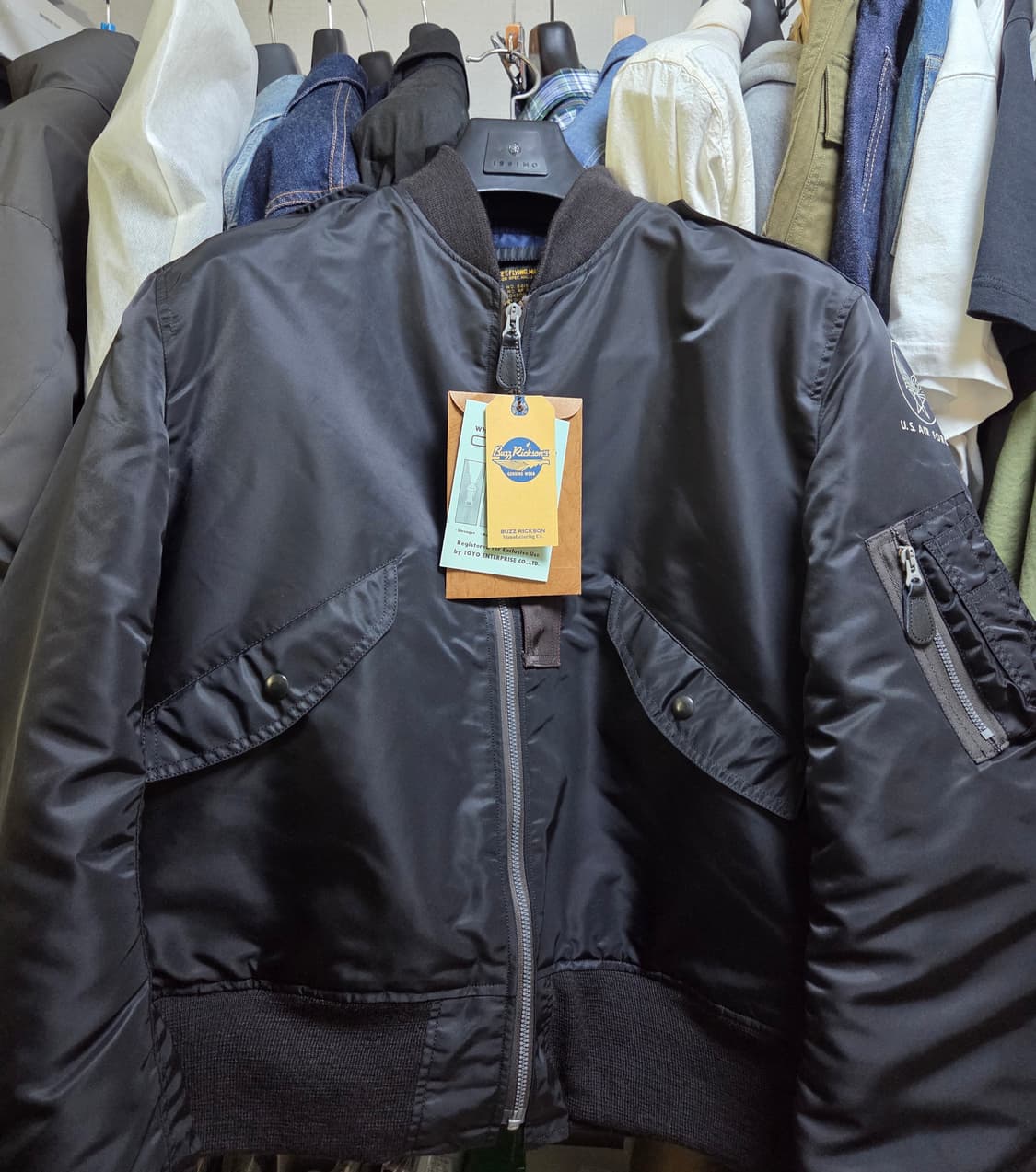 [XL]버즈릭슨 윌리엄깁슨 L-2B / L2B 항공점퍼 상품이미지1