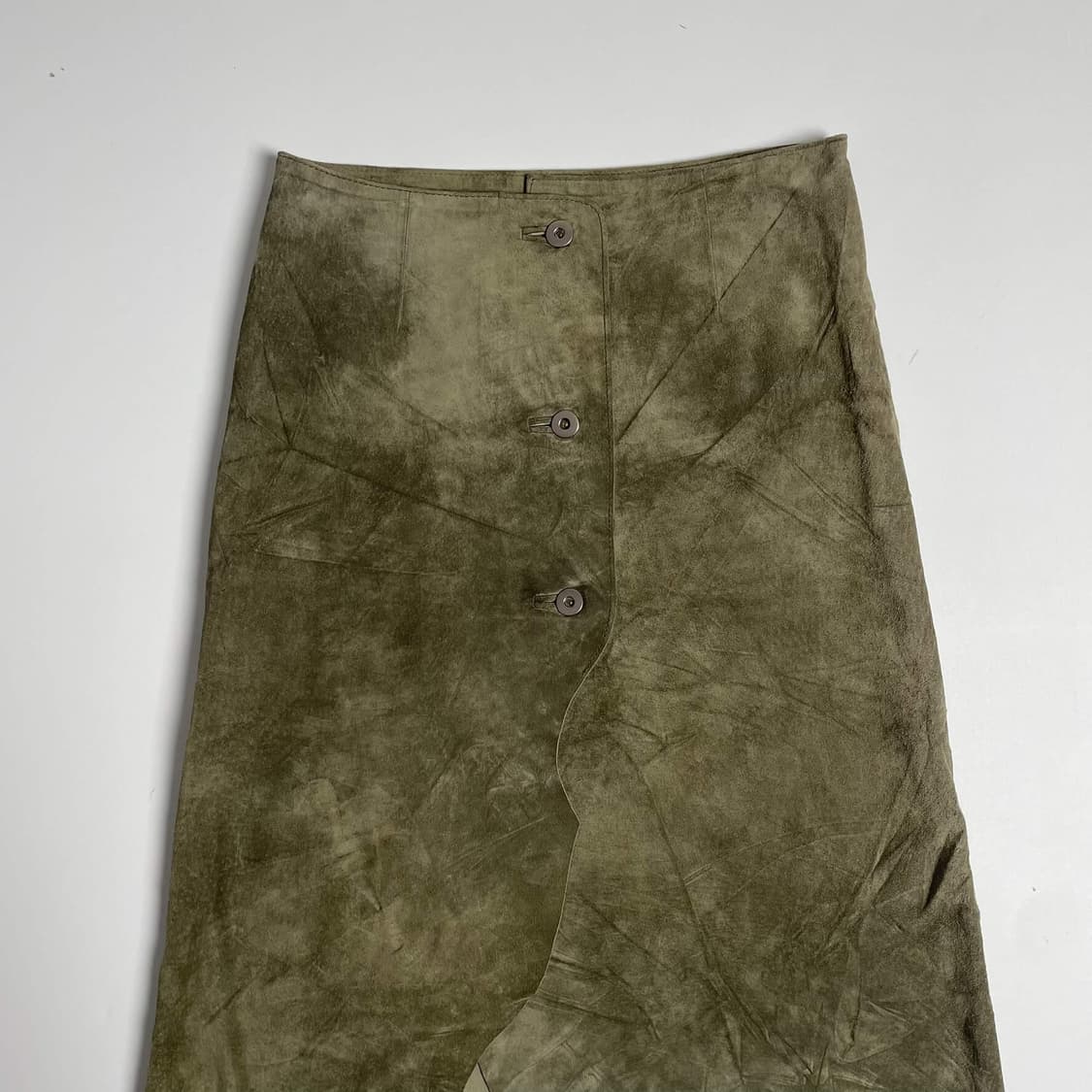 피그 스웨이드 커트 스커트 상품이미지2