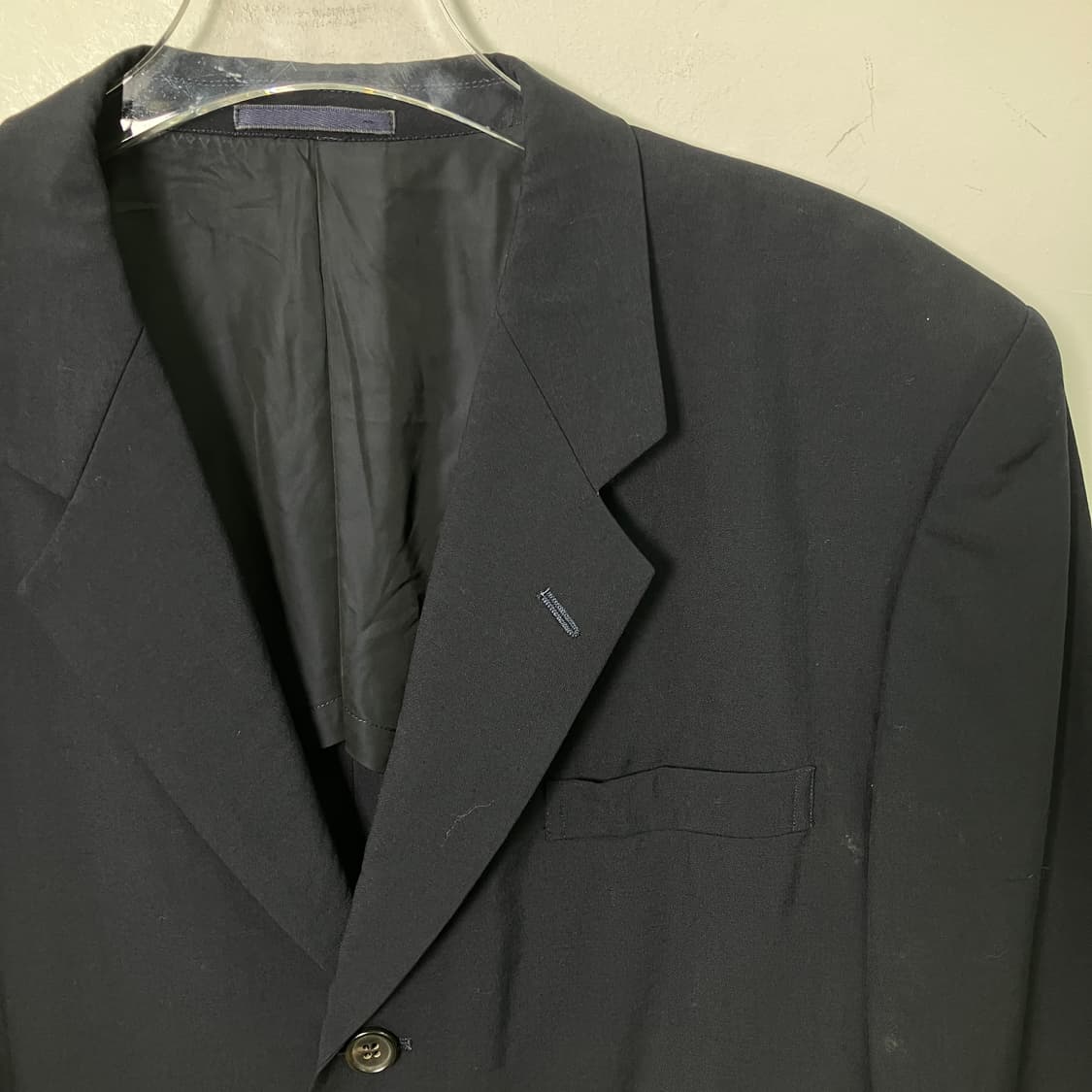 꼼데가르송 네이비 싱글 블레이저 M 상품이미지4