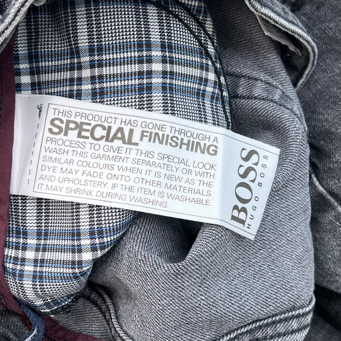 휴고보스 흑청 데님 팬츠 r3461 상품이미지6