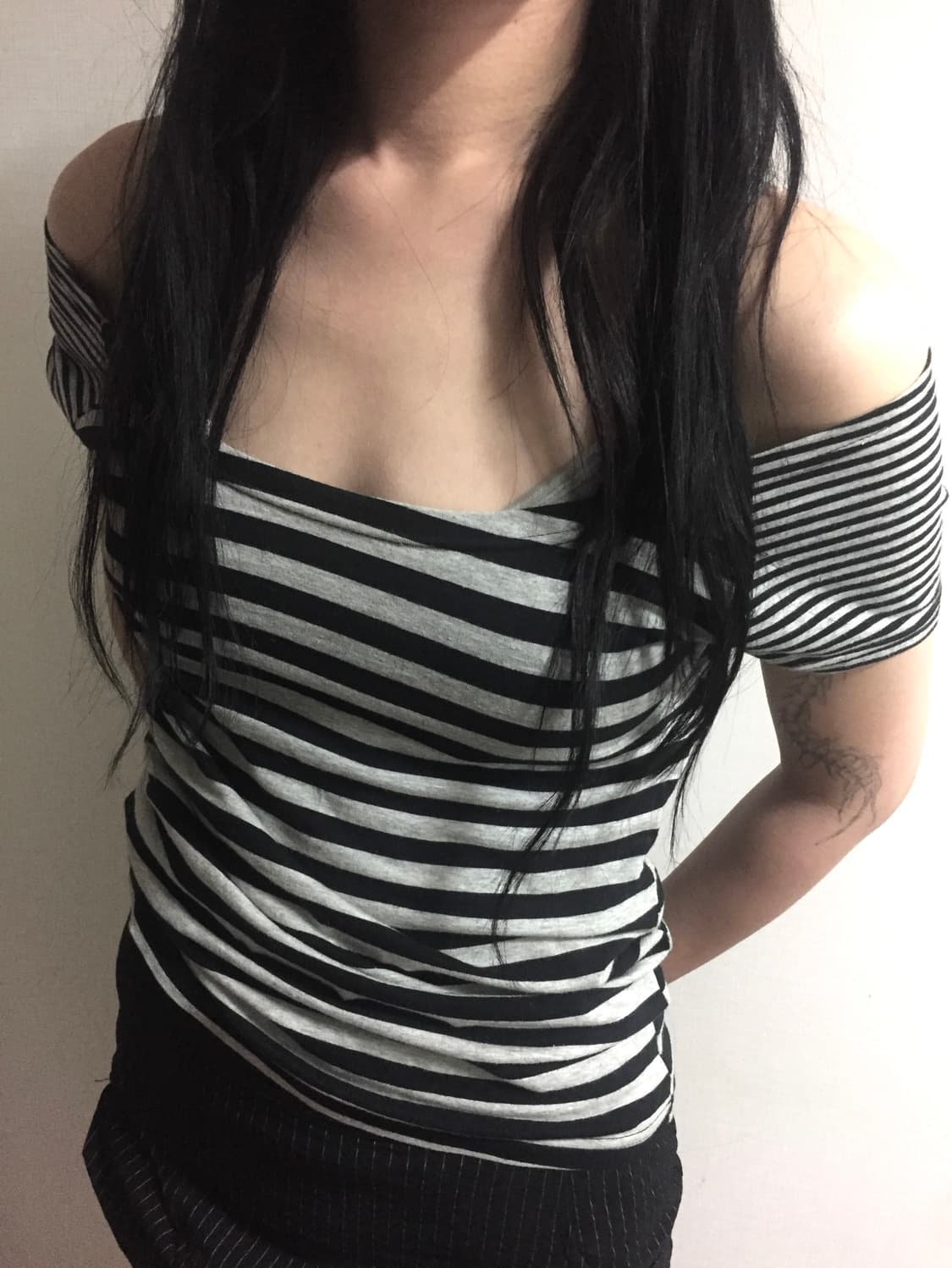 빈티지 스트라이프반팔 상품이미지3