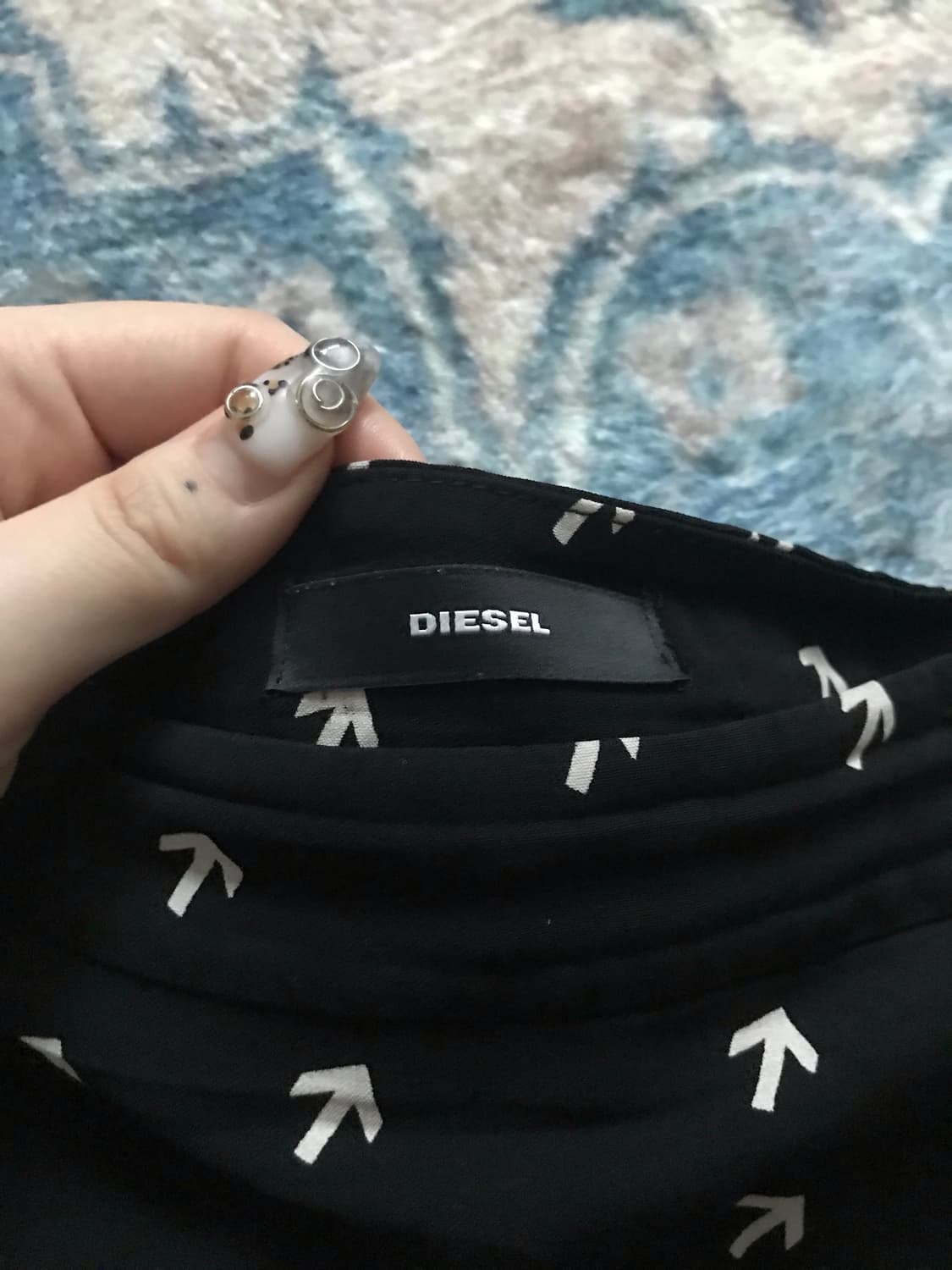 Diesel 아카이브 화살표 스커트 상품이미지2