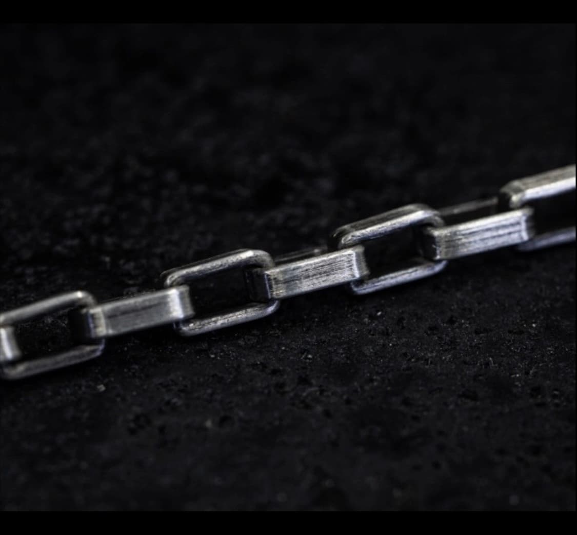 비주류 실버 체인 팔찌 925 상품이미지2