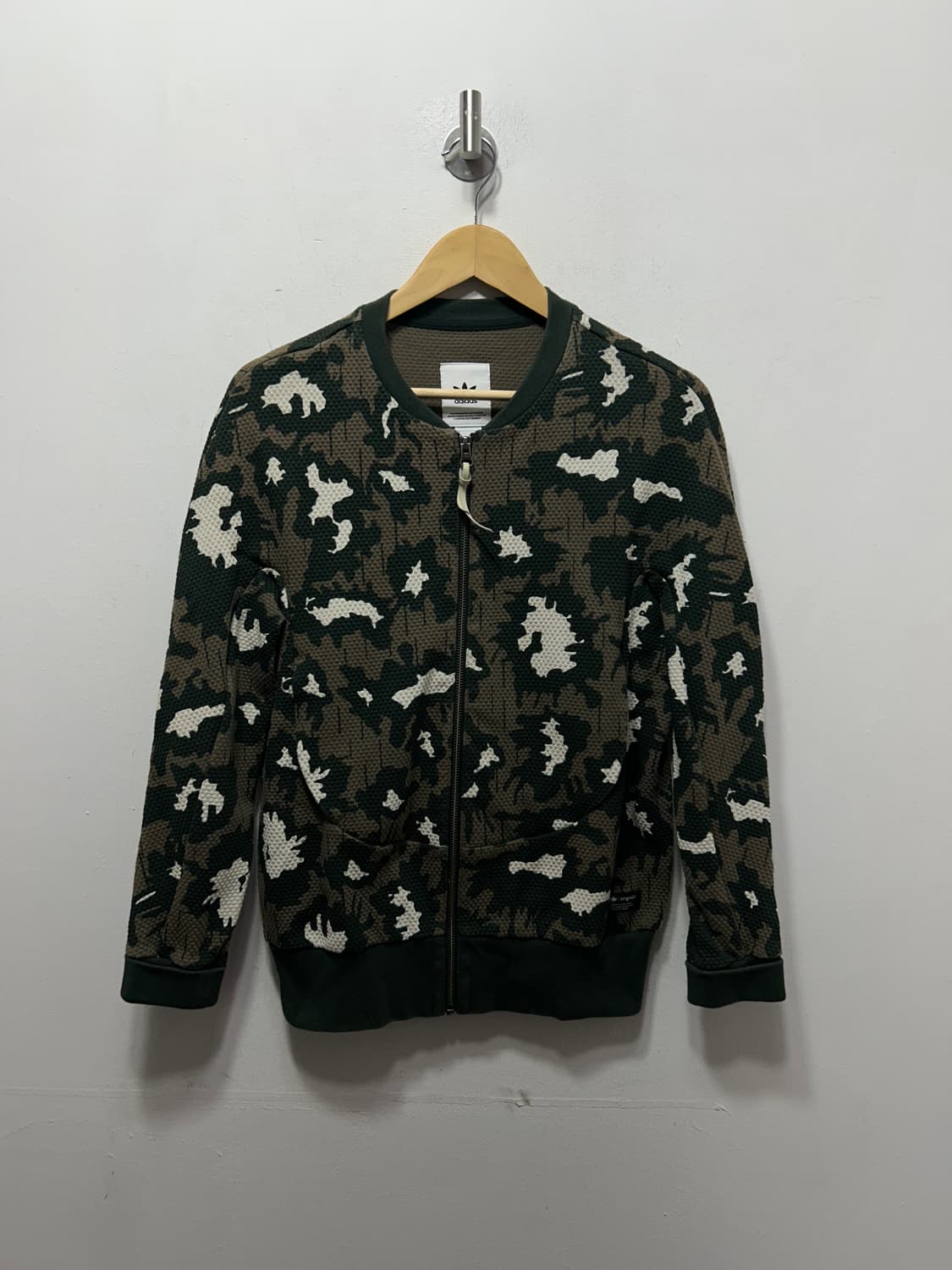 아디다스 여성 카모 트랙 져지 자켓 M  상품이미지1