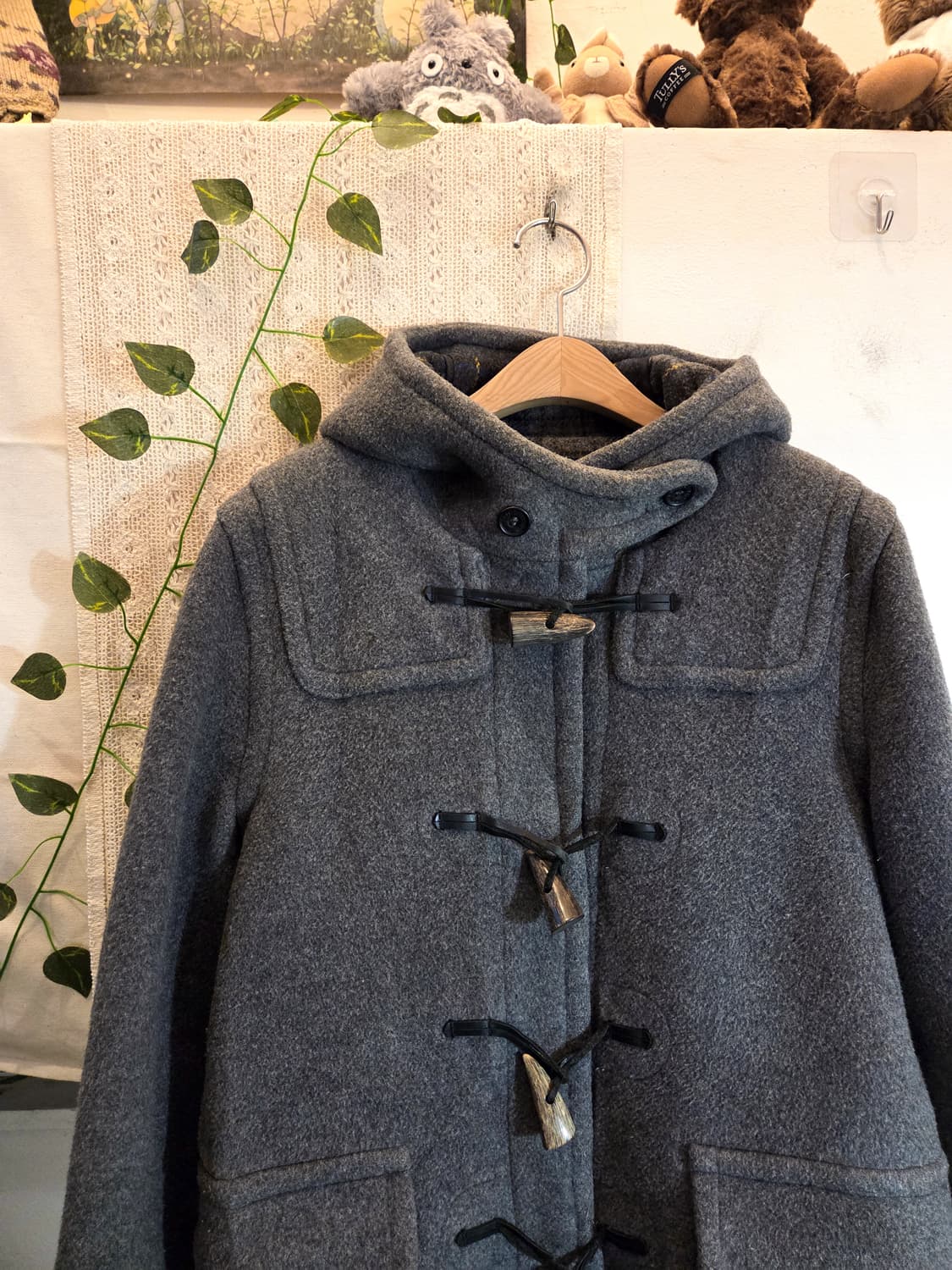 그레이 떡볶이 코트 상품이미지2