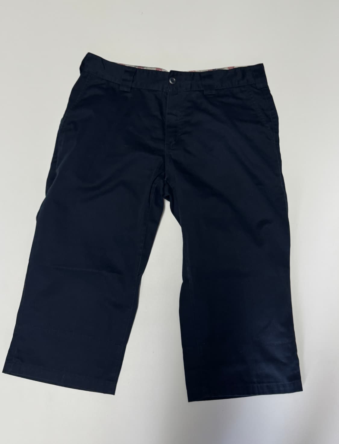 디키즈 Dickies 워크 치노 면 7부바지 네이비 34 상품이미지2