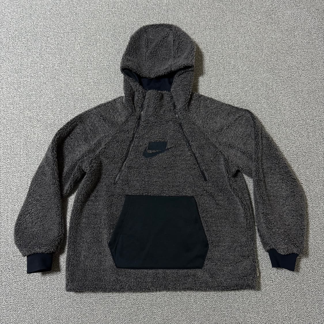 [정가 20만원] 나이키 우먼스 쉐르파 후리스 후드티 상품이미지1