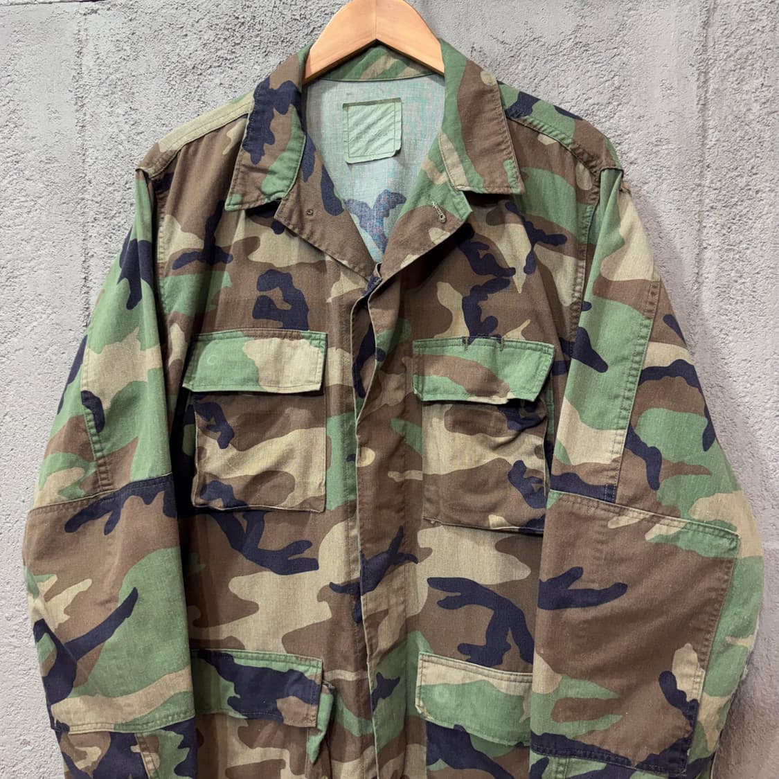 US Army 우드랜드 카모 셔츠 (L)   상품이미지3