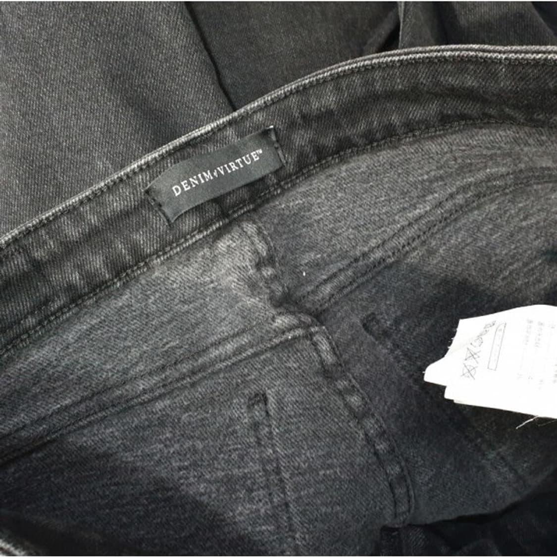 데님오브벌츄 기모 부츠컷 흑청바지(29) 상품이미지6