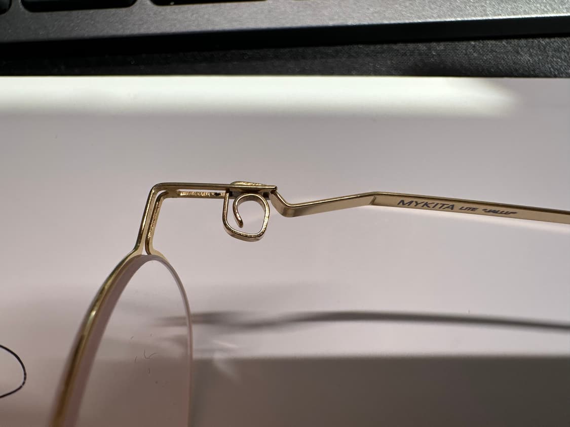 독일제 MYKITA JALLU  013 안경 순정 신품 부속품 완비 상품이미지8
