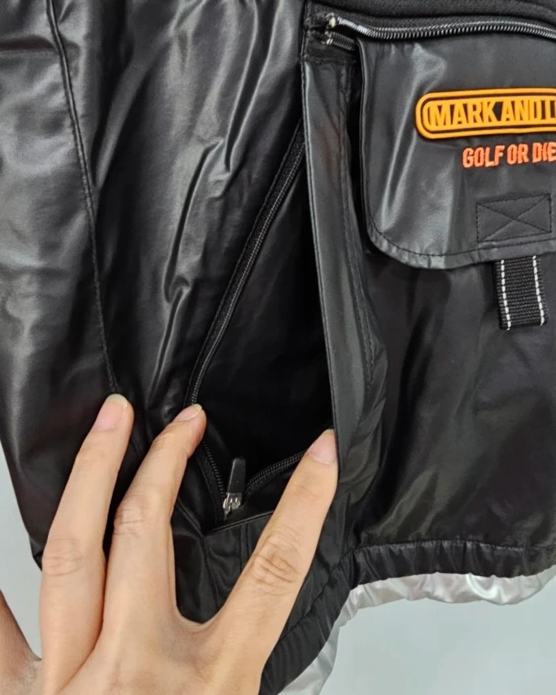 마크앤로나 블랙 아노락 바람막이 자켓 M 상품이미지5