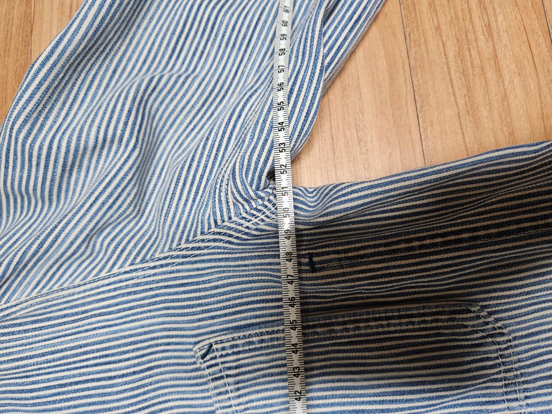 BLUE BLUE japan 블루블루 재팬 히코리 데님 커버올 자켓 상품이미지6