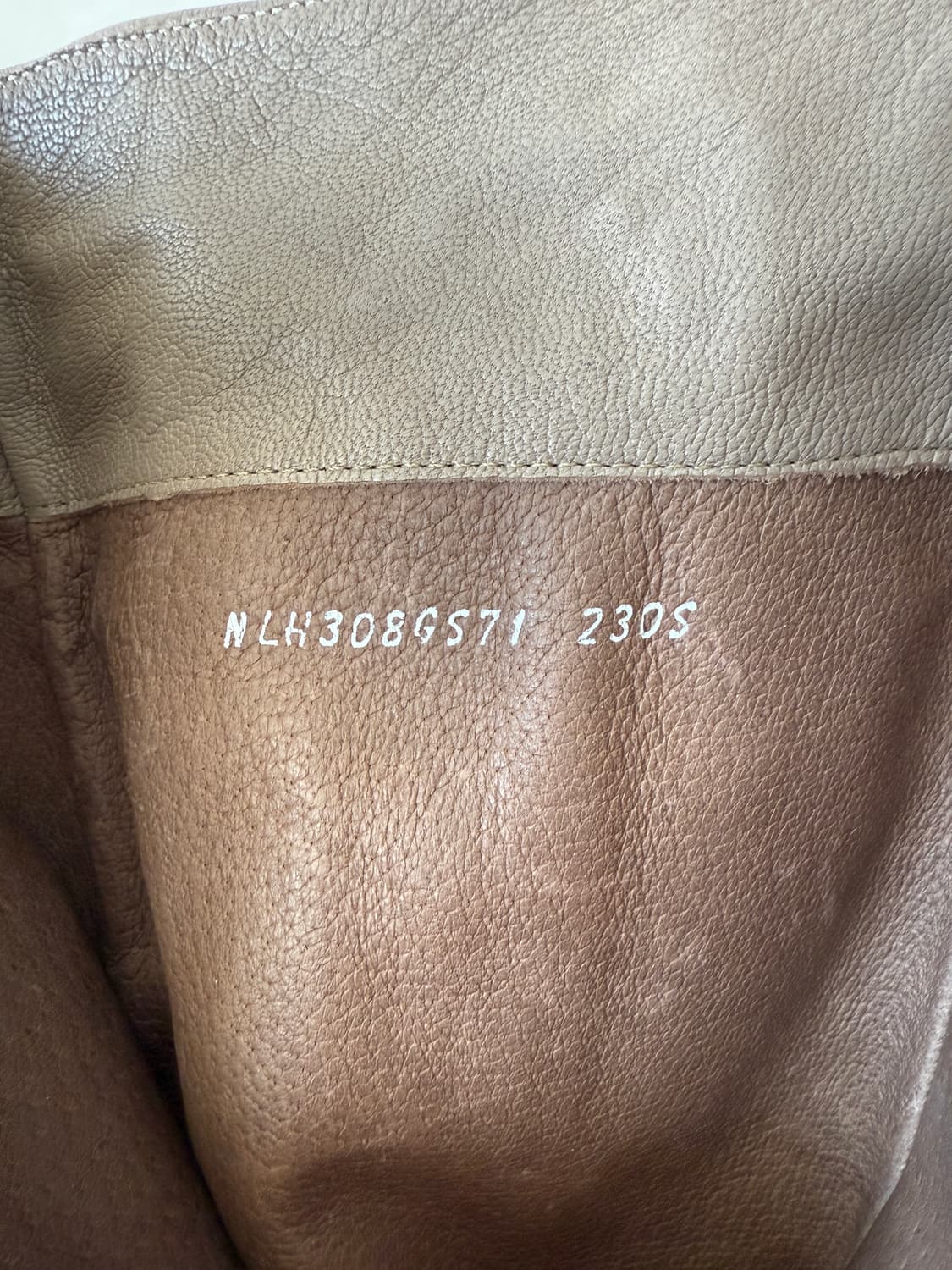 [230]Pre owned 레더 부츠 상품이미지9