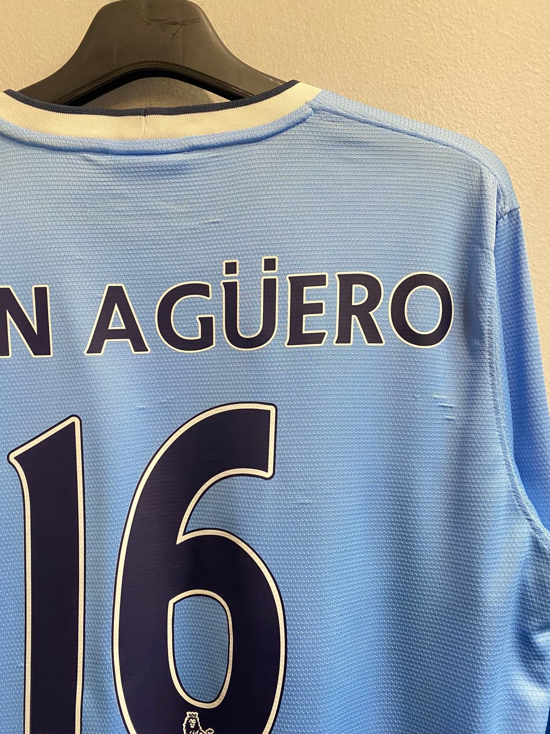 13/14 맨시티 홈 긴팔 아구에로 (L) 상품이미지6