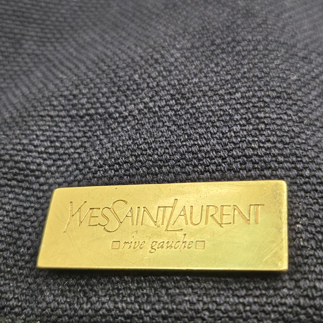 정품 입생로랑 빈티지 캔버스 메신저백 상품이미지10