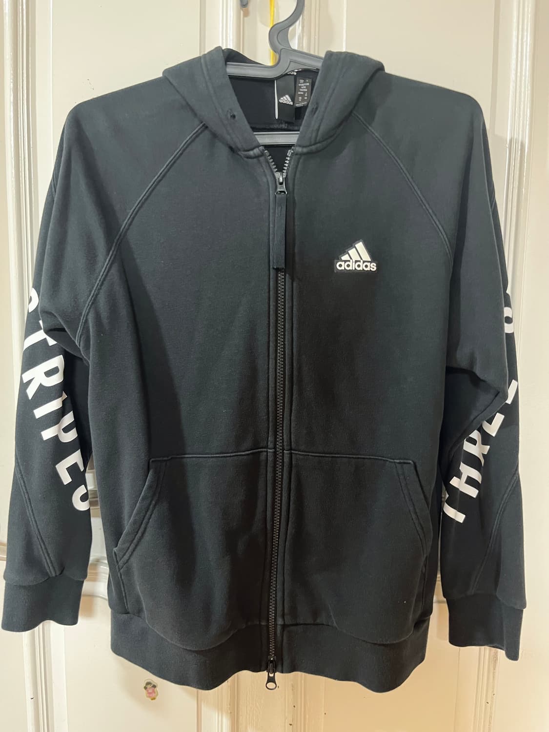 아디다스 후드집업 블랙 상품이미지2