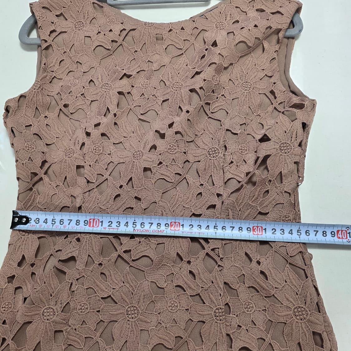 1325 모조에스핀 mojo s phine 자수 레이스 민소매 원피스55 상품이미지5