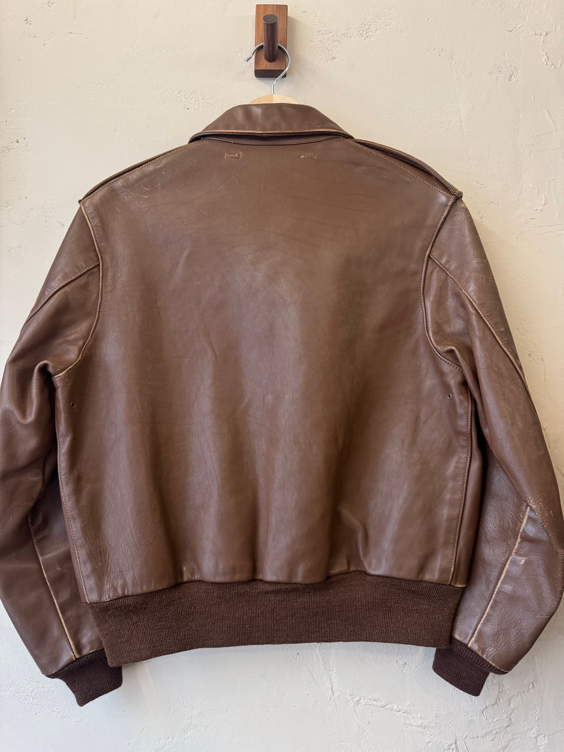 리얼 맥코이 A-2 레더 자켓 플라잉 타이거 40 상품이미지7