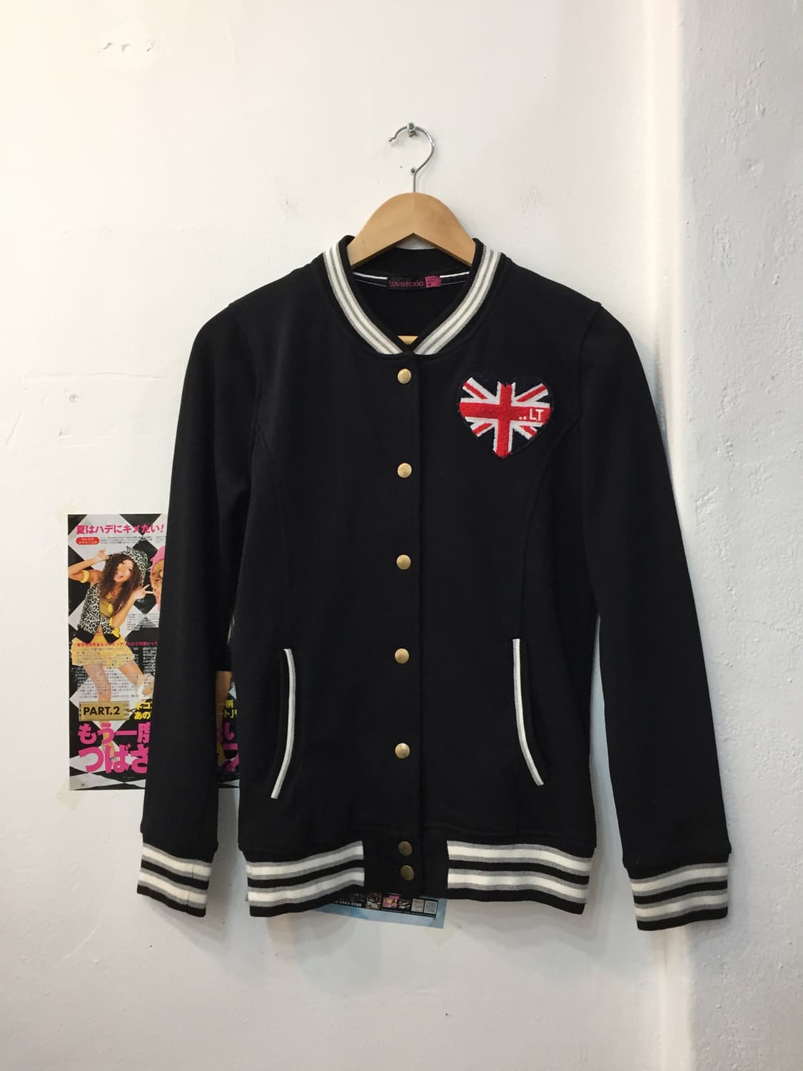 빈티지 키치 코튼 스타디움 점퍼 상품이미지5