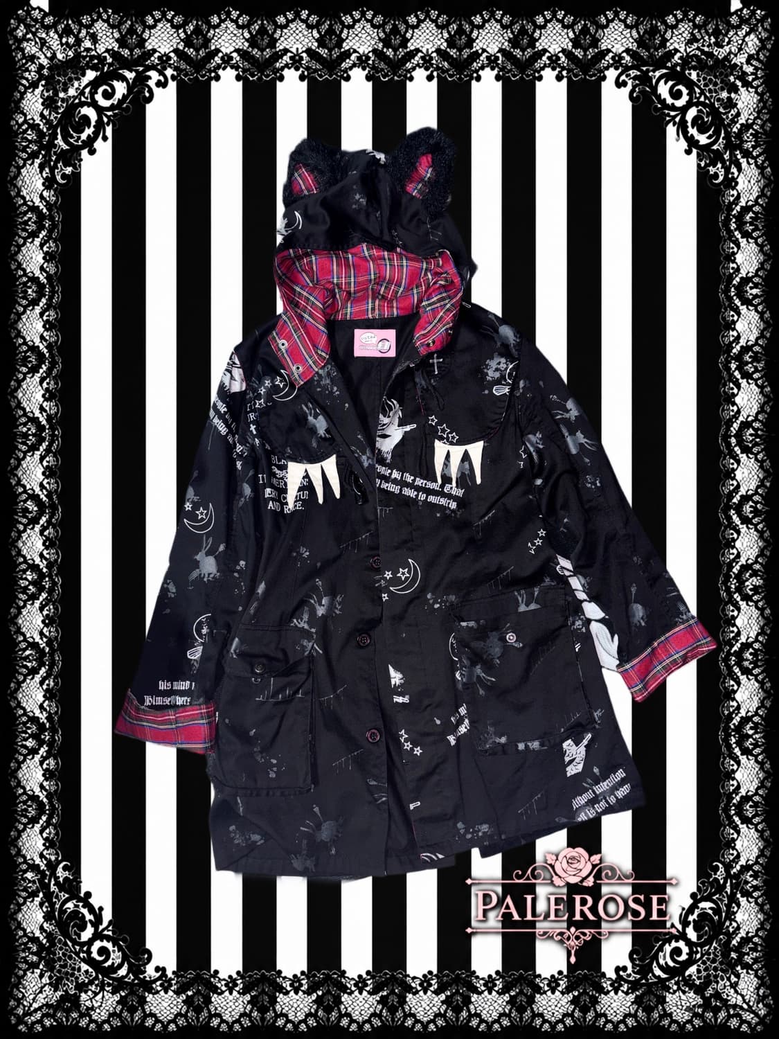 CHANNEL H Nekomimi Punk Hoodie Jacket 상품이미지2