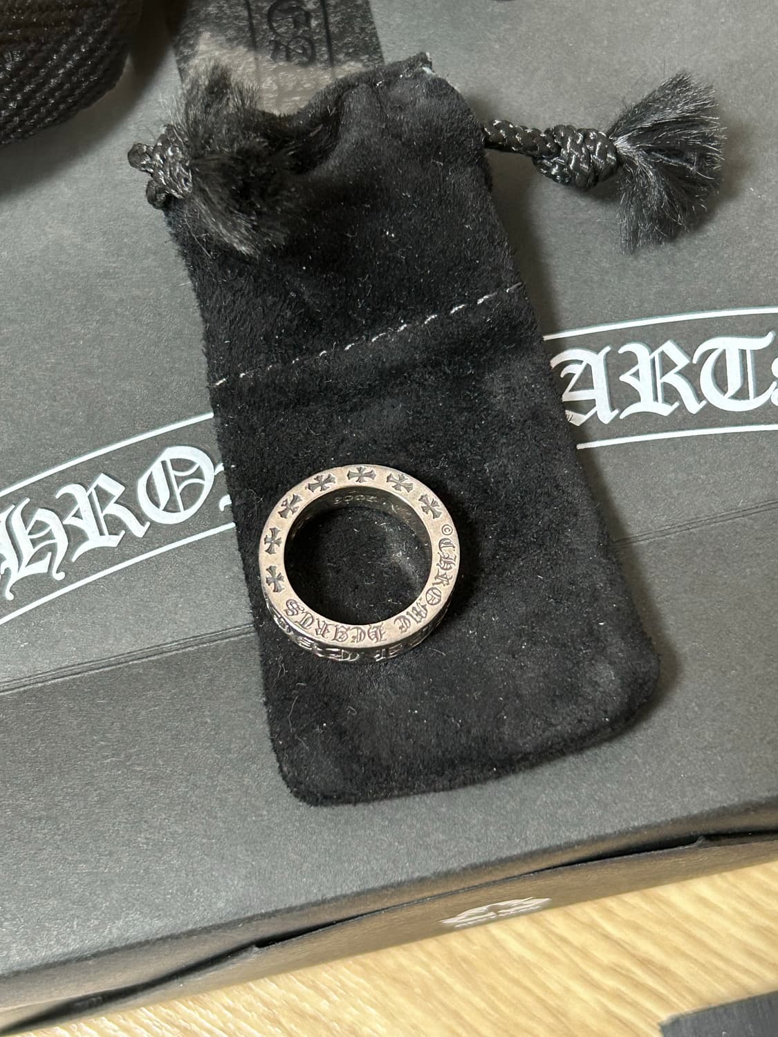 크롬하츠 스페이서 포에버 링 6mm 실버 상품이미지3