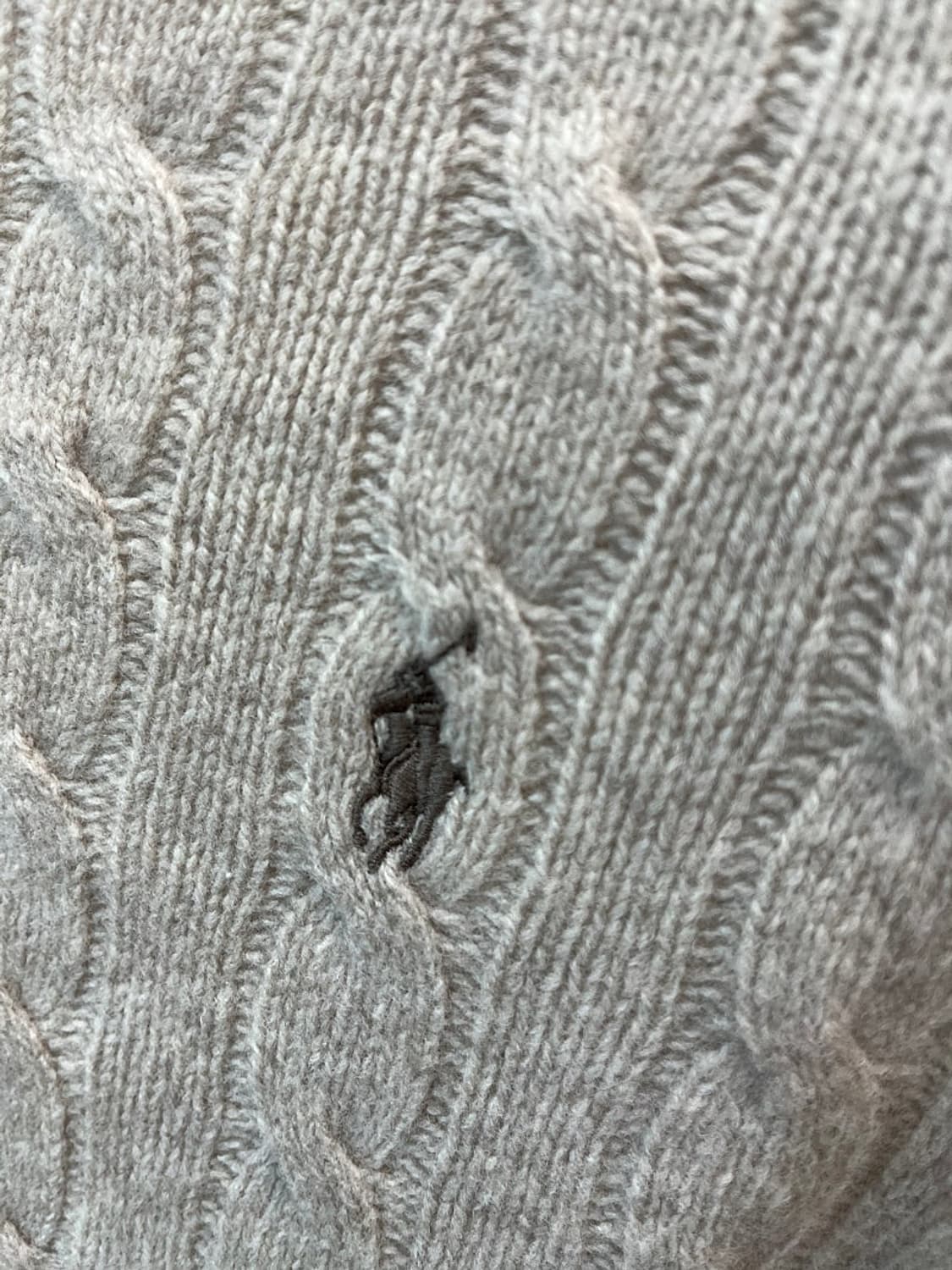 여) 폴로 신형 캐시미어 케이블 니트  상품이미지3