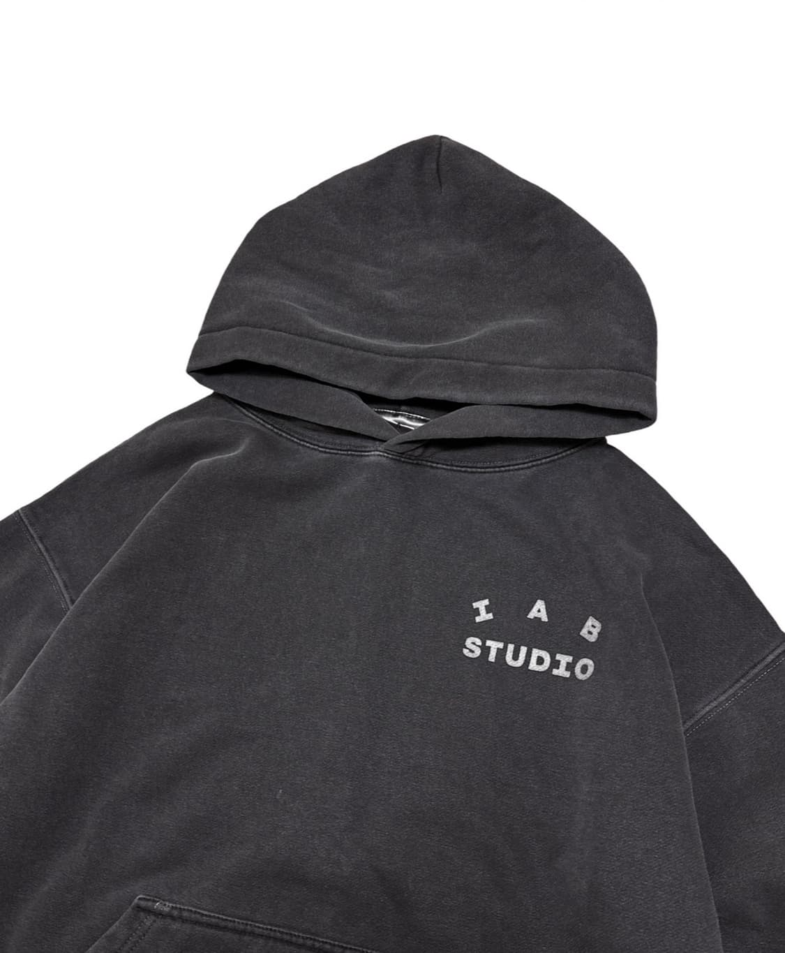 아이앱 스튜디오 차콜 피그먼트 후드티 상품이미지4