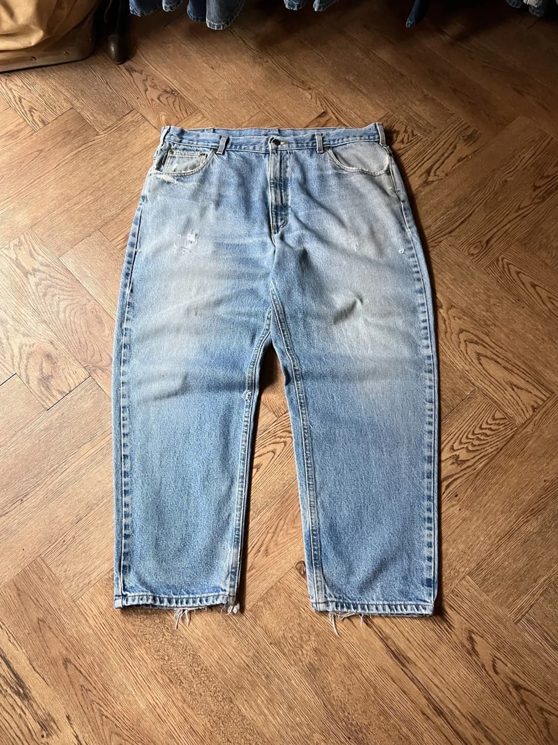 [40]칼하트 USA 빈티지 워싱 스케이터 데님 팬츠 상품이미지1