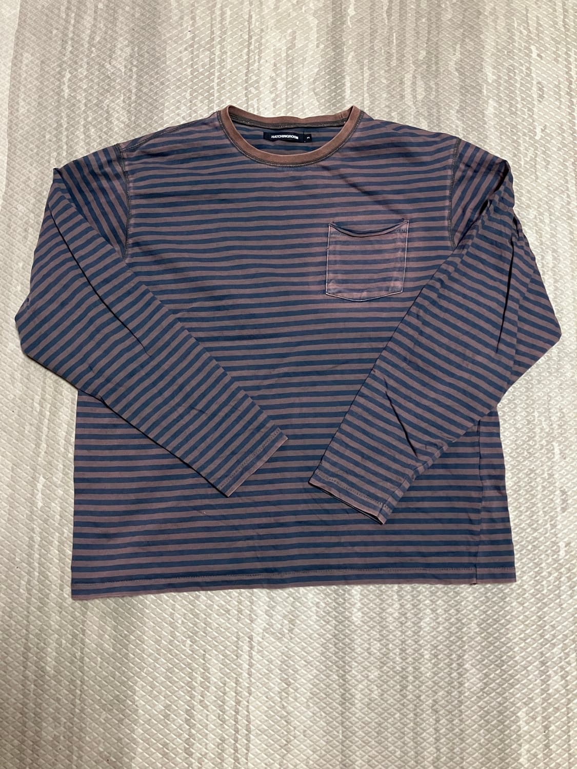 해칭룸 스트라이프 롱슬리브 상품이미지1