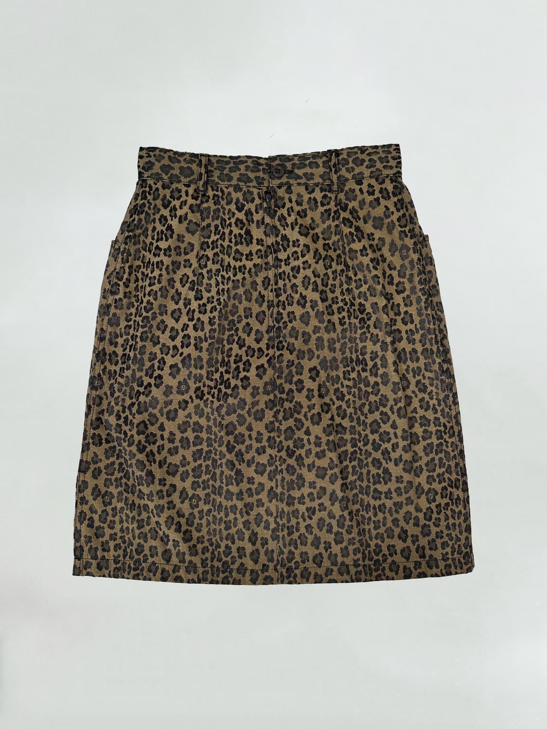 펜디 레오파드 로고 스커트 상품이미지5