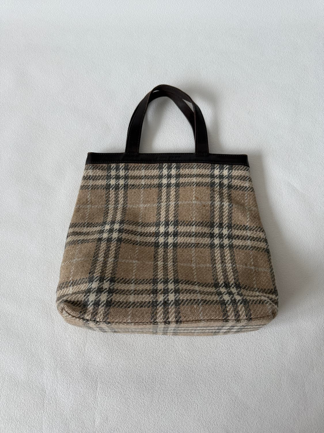 버버리(BURBERRY) 울 체크 토트백 상품이미지4