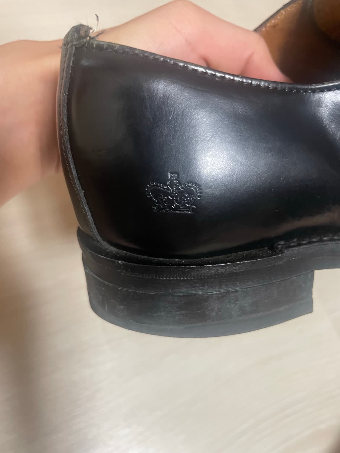 샌더스 밀리터리 더비 UK7.5 상품이미지5