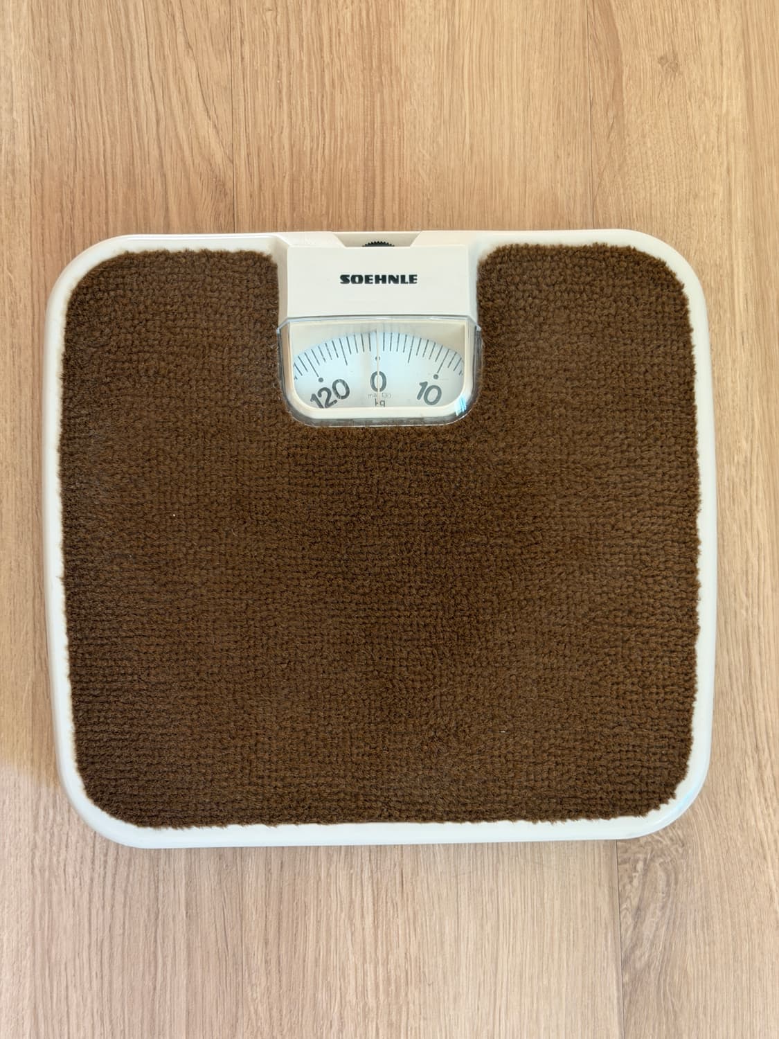 빈티지 SOEHNLE 체중계 브라운 컬러 상품이미지2