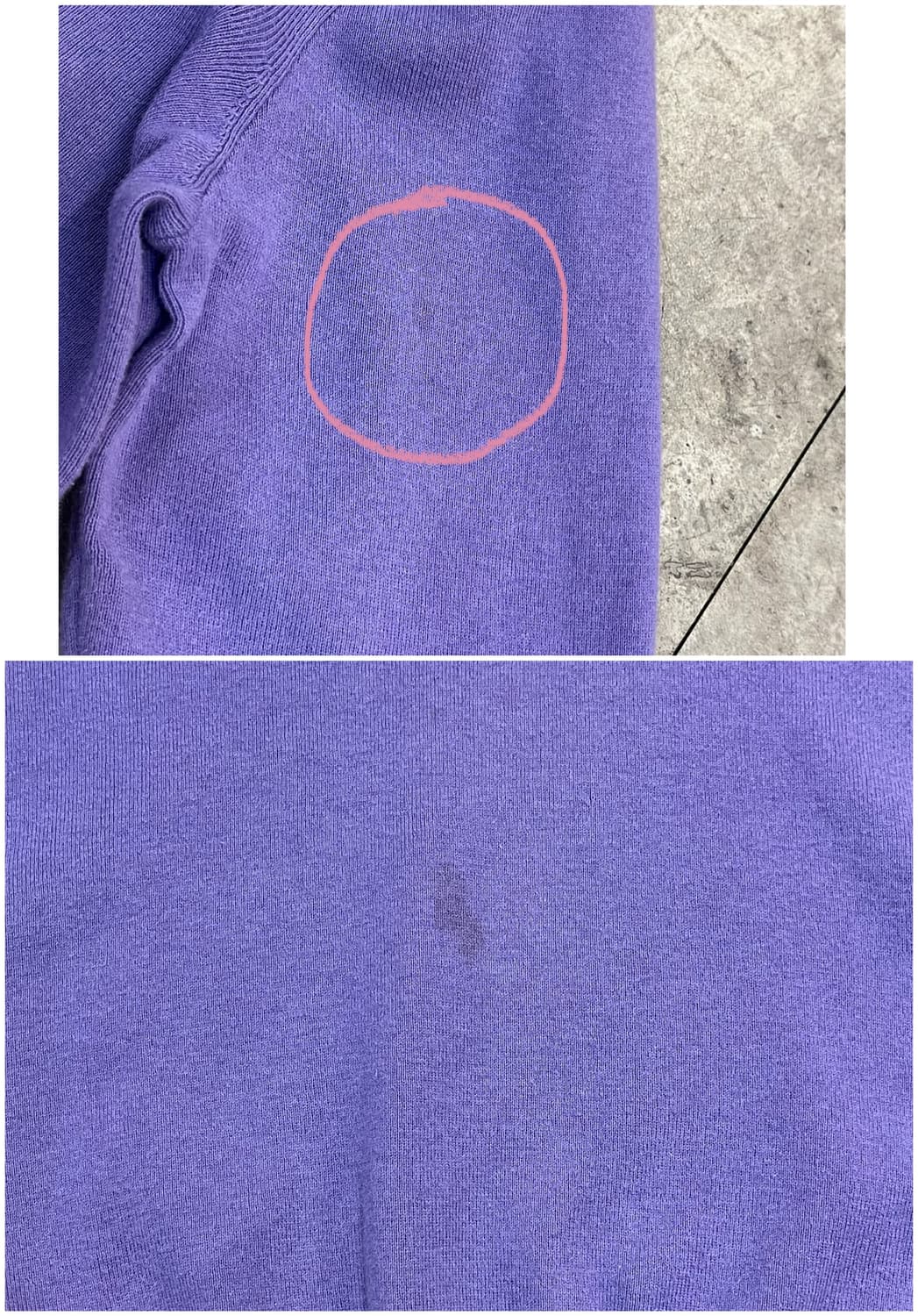 폴로 랄프로렌 니트 라이트퍼플 L #csz3226 상품이미지7