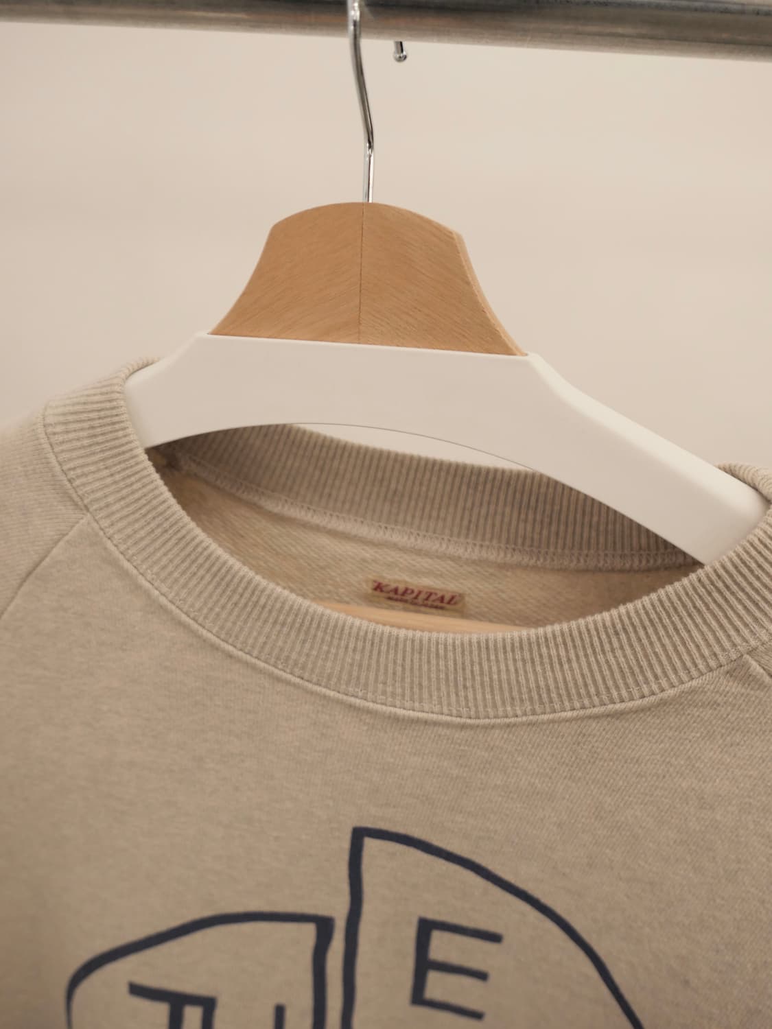 캐피탈 플리스 래글런 스웨트 셔츠 상품이미지3