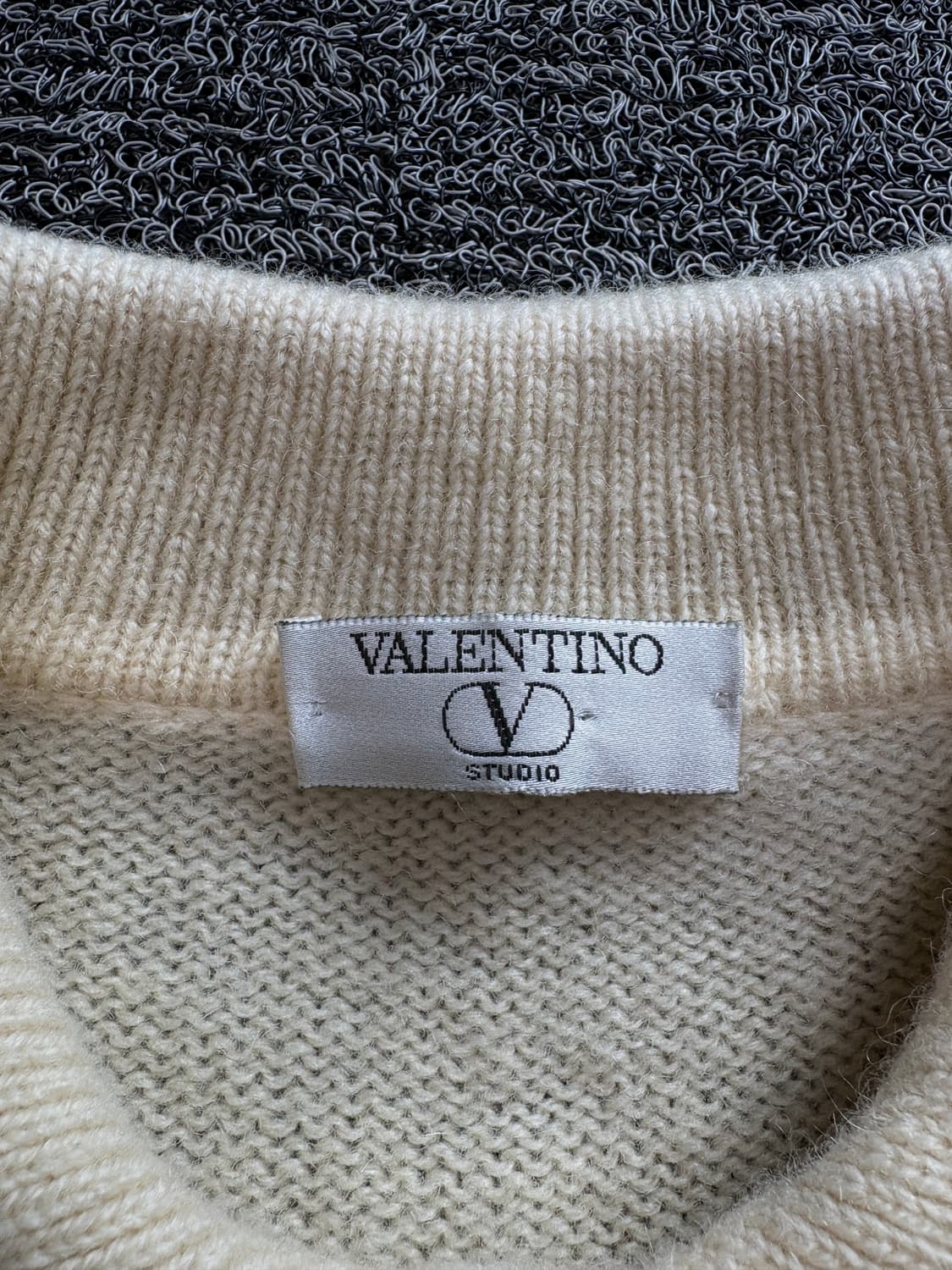 90s 발렌티노 아카이브 케이블 카라넥 니트 3325 상품이미지3