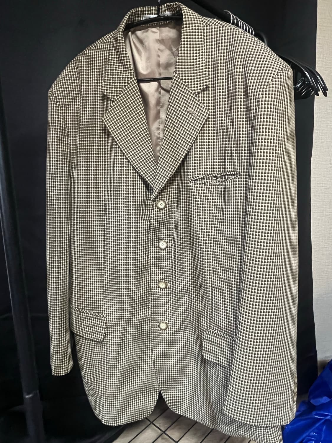 체크 블레이저 상품이미지1